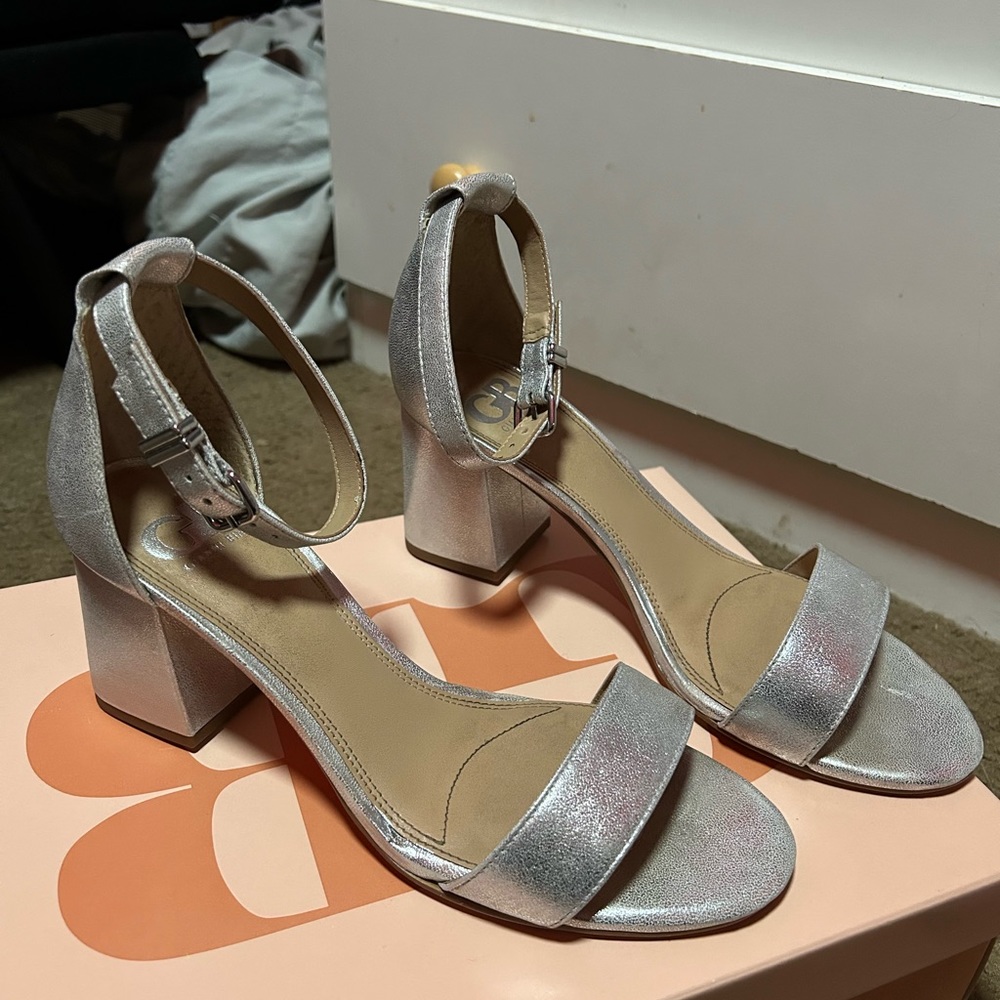 Silver Gianni Bini Heels